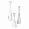 Marble Resin Candle Holders - Set of 3 Exquisite Decorative Taper Candlesticks for Luxurious Home Decor, Elegant Dining Table Centerpieces, Stylish Interior Accents, and Exclusive Event Illumination